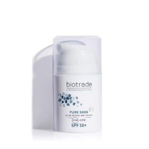 Denní rozjasňující krém s SPF 50+ Pure skin Biotrade 50ml