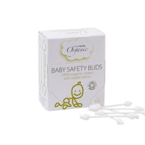 Organické dětské vatové tyčinky Simply Gentle 72ks