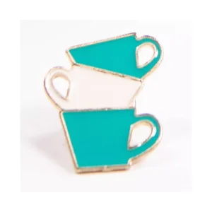 Edo odznak modré šálky