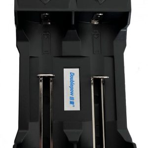 OXE nabíječka baterií 18650 / 26650 / 21700 / 16340 / 14500 / 10440, 2 porty