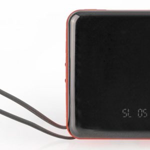 OXE Powerbanka do kapsy, kapacita 10000 mAh, červená