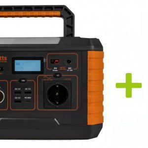 OXE Powerstation MP500S a solární panel SP100W