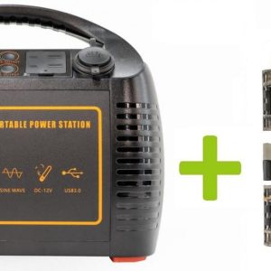 Elektrocentrála OXE Powerstation P600 (600W/578Wh) a fotopast OXE WiFi Lovec RD3019 + brašna na kabely!