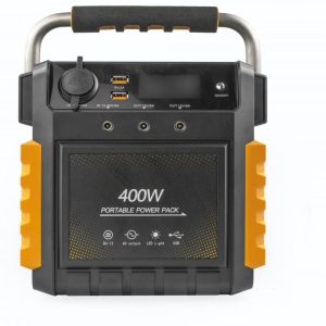 OXE Powerstation S400 – multifunkční dobíjecí elektrocentrála 400W/386Wh + brašna na kabely!