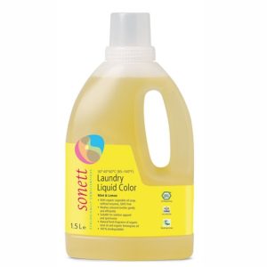 Tekutý  prostředek na praní color máta & citrón Sonett 1,5L