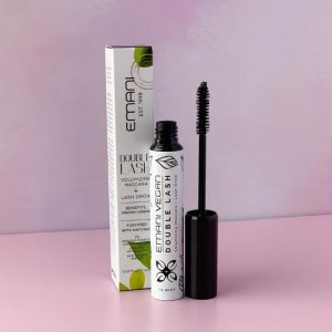 Řasenka a sérum 2v1 pro hustější a pevnejší řasy Emani 7 ml