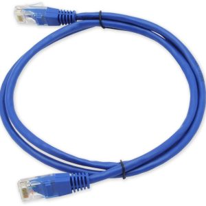 PC-201 C5E UTP/1M – modrá – propojovací (patch) kabel
