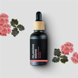 Pelargónie růžová – 100% přírodní esenciální olej 10 ml
