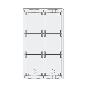 PL96 – povrch. inst. krab. pro 6 mod., Profilo