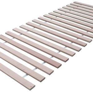Dřevěný zesílený laťkový rošt XXL, masiv buk, 150kg, 90×200 cm