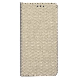 Pouzdro Beweare Magnetické flipové na Realme 8 5G – zlaté