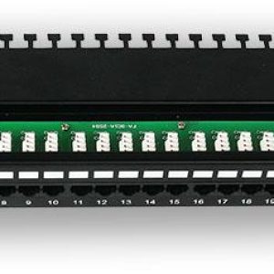 PP-192 25P/C3 – 19″ patch panel 1U, 25 portů C3, telefonní