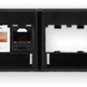 PP-MC5 24 empty – 19″ patch panel 1U, pro 24 KJ