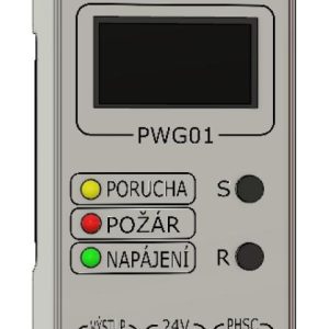 PWG 1 DIN – vyhodnocovací jednotka teplotního kabelu