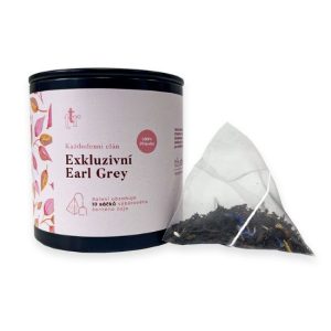 Čajové pyramidy Exkluzivní Earl Grey v dóze The Tea Republic 10ks