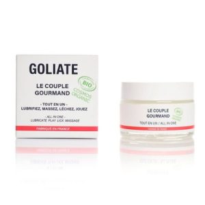 Jedlý masážní a lubrikační olej 2v1 The Gourmet Couple Goliate 50ml