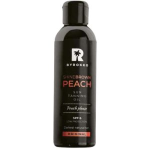 Olej pro podporu opálení Broskev SPF6 ByRokko 180ml