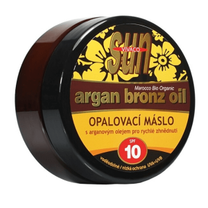 Máslo s arganovým olejem pro rychlé zhnědnutí SPF10 VIVACO 200 ml