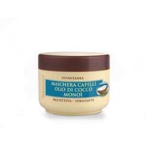 Instantní maska na suché a poškozené vlasy s kokosovým olejem a monoi Athena’s Erboristica 200 ml