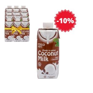 XL balení – Kokosový nápoj čokoláda COCOXIM 12×330 ml