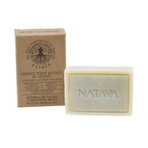 Tuhé čistící mýdlo na obličej Minerální bahno z mrtvého moře NATAVA 100g