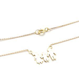 Zlatý řetízek RODINA S CHLAPCEM