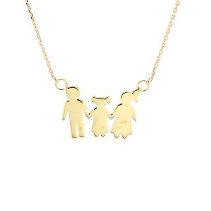 Zlatý řetízek RODINA S HOLČIČKOU