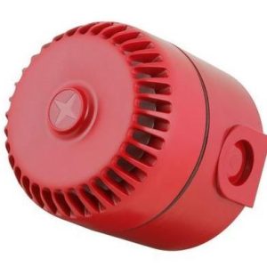 ROLP 32 vysoká červená – siréna válcová venkovní