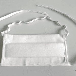 Rouška na obličej dvouvrstvé Profikuchař – bavlněné, na tkaničky