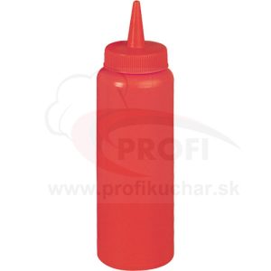 Nádoba na omáčky HENDI 0,7 l, červená