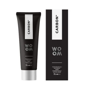 Zubní pasta silně bělící CARBON+ WOOM 75ml