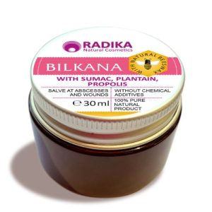Bylinná mast se sumachem a propolisem na rány a akné Bioherba 30ml