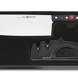 Sada Čínský kuchařský nůž Wüsthof GOURMET 18 cm + Brousek 9282