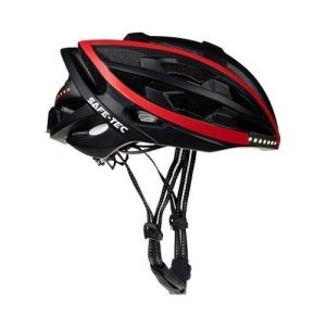 Safe-Tec TYR Black Red S (53cm – 55cm)