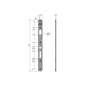 SAM LI 2 – čelo zámku SAM LI 2