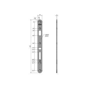 SAM LI 4 – čelo zámku SAM LI 4