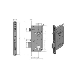 SAM REV P 9050 – elektromechanický samozamykací zámek