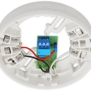 SDB 3000-EZS bílá – patice detektorů CT pro připojení k EZS