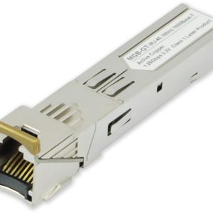 SFP-MGB-GT – 1 Gbps, 100 m, konektor RJ45