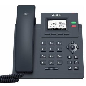 SIP-T31G – Yealink IP telefon, 2,3″ 132×64 pod.LCD,2 pro.tl., Gbit