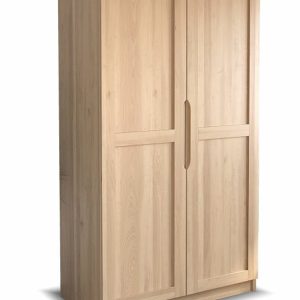 Skříň 2-dvéřová policová PEGAS, masiv buk