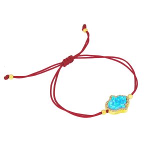 Ochranný náramek Zlatá azurová kometa