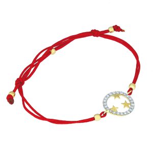 Ochranný náramek ZLATÝ KRUH s hvězdičkami