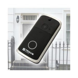 Bezdrátový WiFi zvonek s vestavěnou kamerou Straus, video zvonek