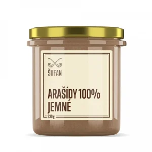 Šufan Arašídové máslo jemné 100% 330 g