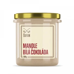Šufan Mandle-bílá čokoláda máslo 330 g