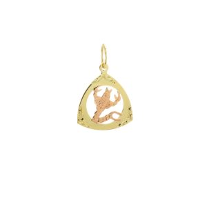 Přívěsek znamení štír z kombinovaného zlata