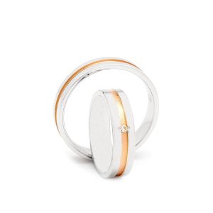 Svatební prstýnky Krystle