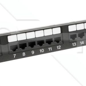 SX24-6-UTP-BK – Solarix 24 x RJ45 CAT6 UTP