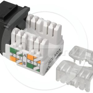 SXKJ-5E-UTP-BK-90 – Solarix keystone CAT5E